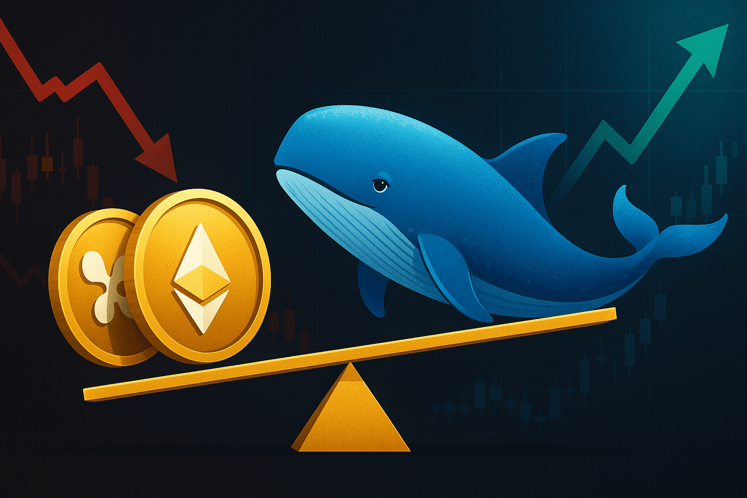 Whale Trader Reports $314M Long Position in ETH, HYPE, and XRP, Incurring $24.93M Loss