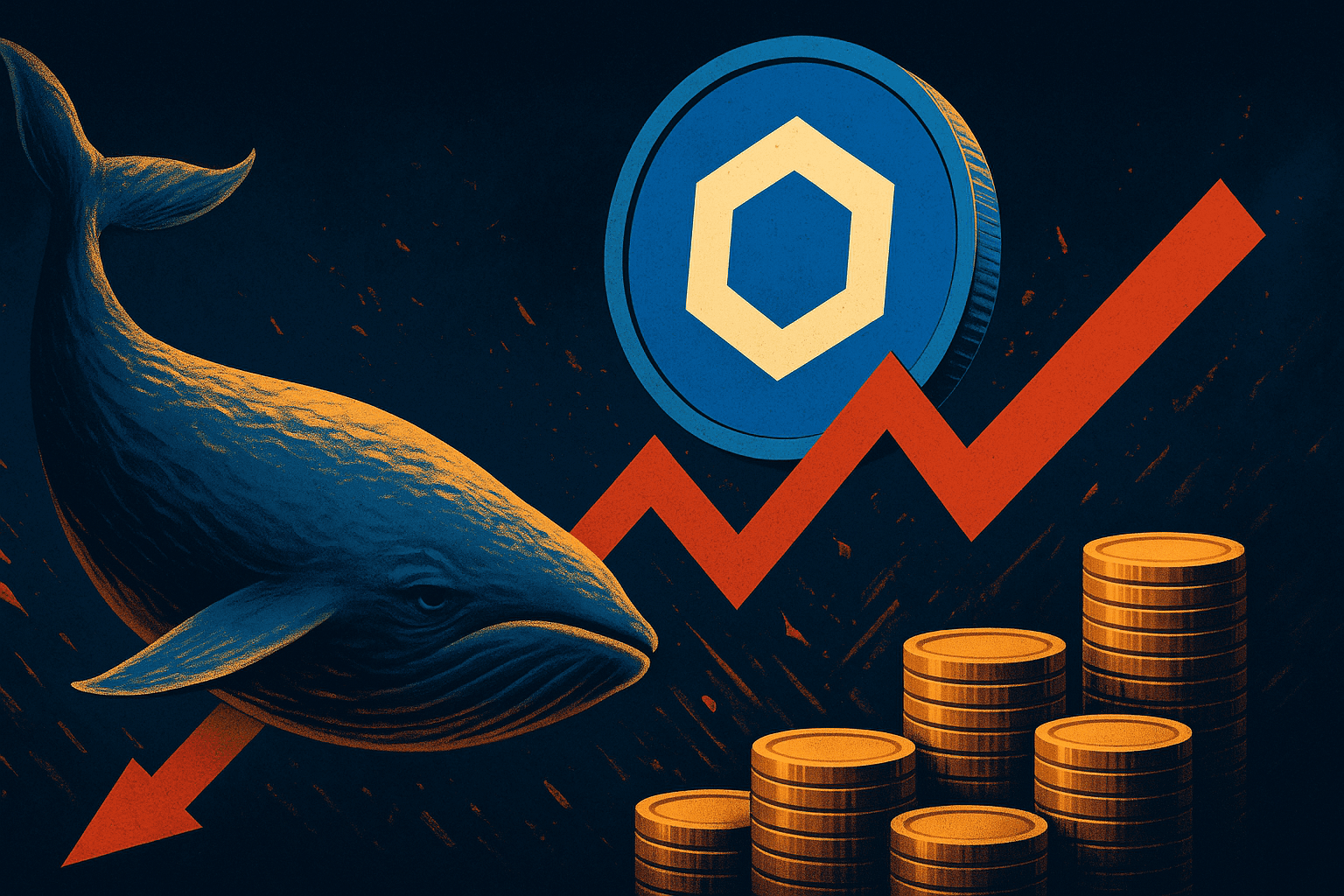 Whale Investor Faces $3.99 Million Loss on LINK Holdings After Transfer to Binance