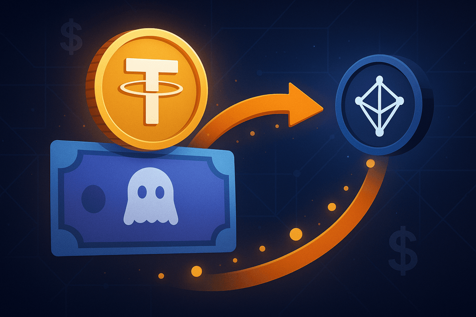 $1 Billion USDT Transferred from Aave to HTX Exchange