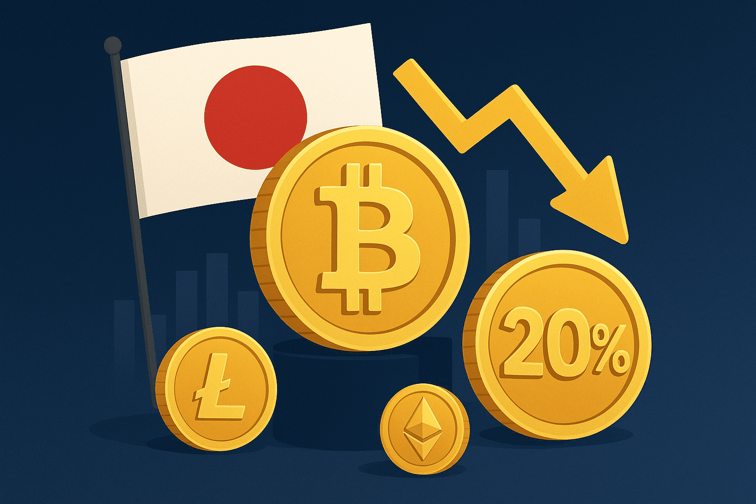 Japan Plans to Reduce Bitcoin and Crypto Tax Rate to 20%