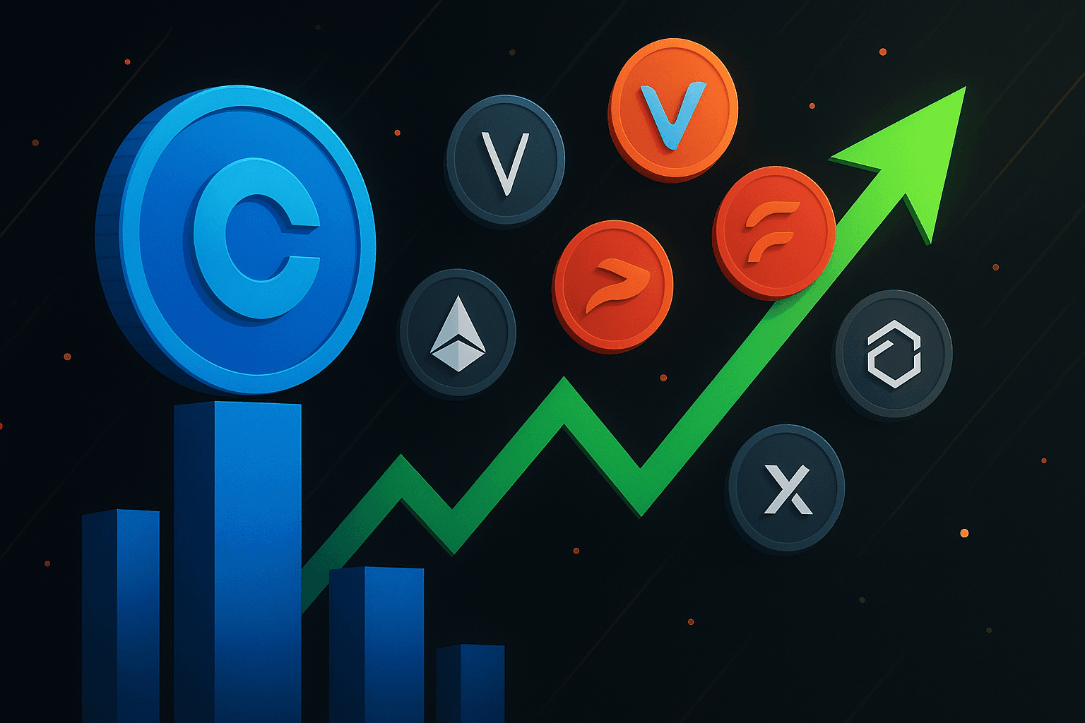 Coinbase Adds Six Tokens to Its Top 50 Index Amid Market Growth