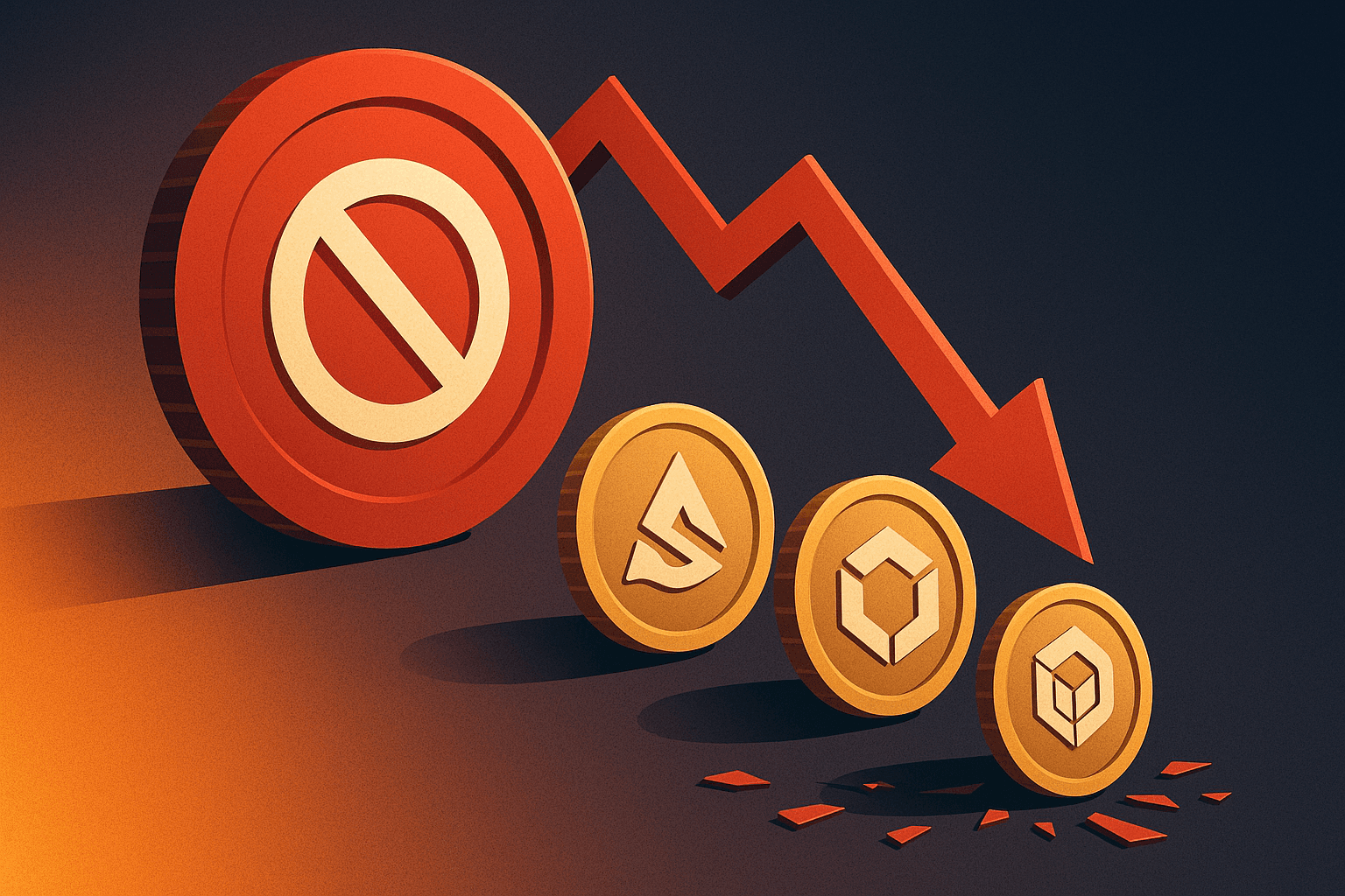 バイナンスが2025年12月にFIS、REI、VOXELトークンの上場廃止を実施