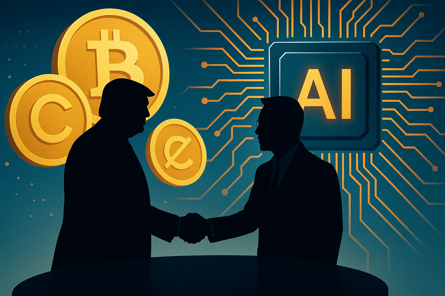 President Trump Meets Nvidia CEO to Discuss AI Chip Export Controls