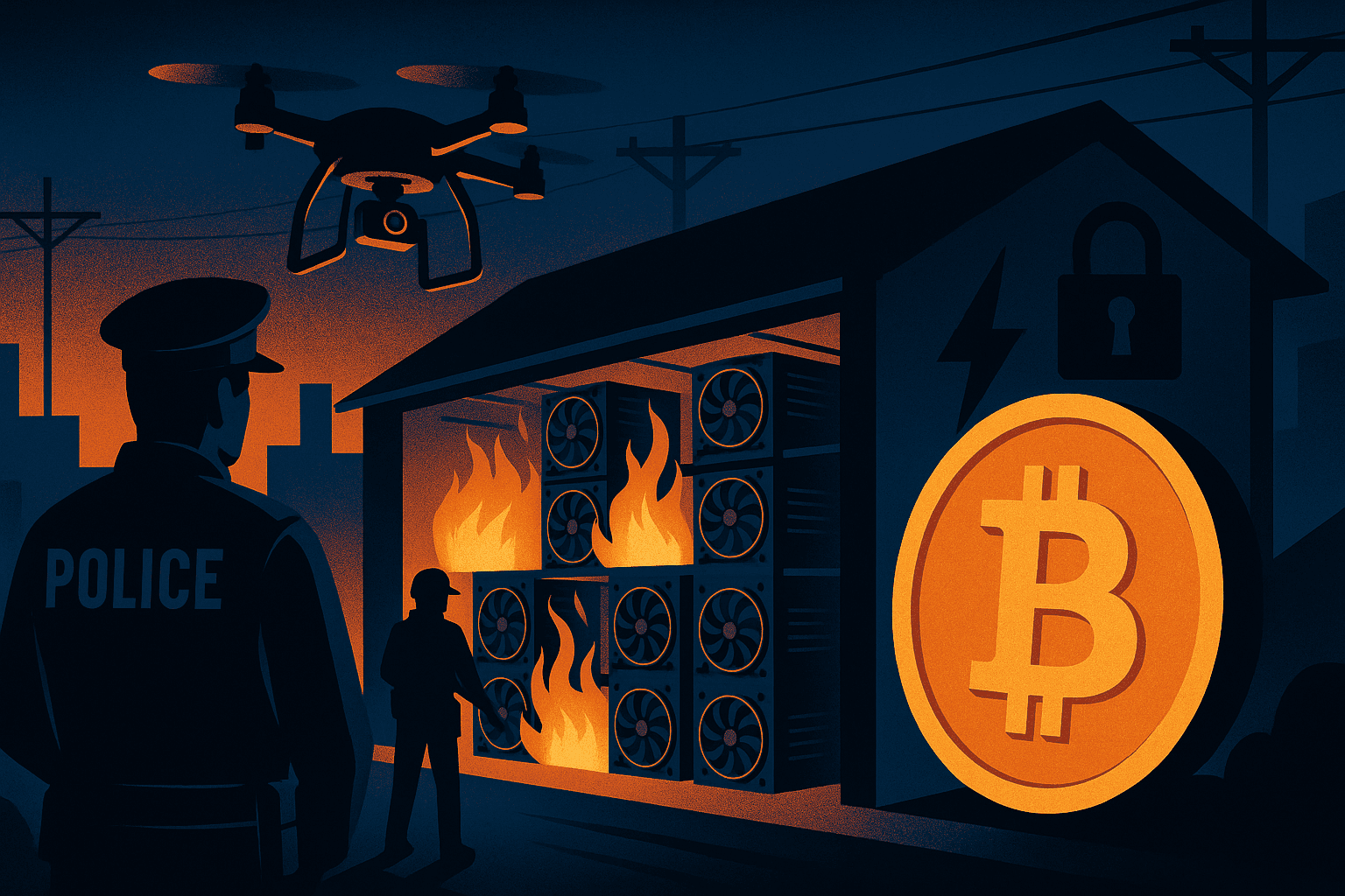 マレーシア、10億ドルの電力窃盗に関連する違法ビットコインマイニングを取り締まり