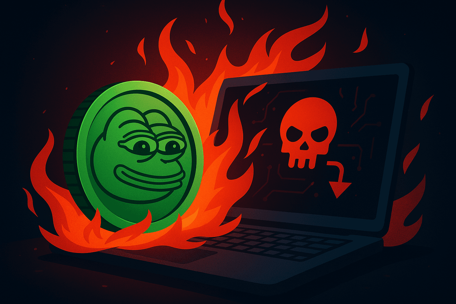 Pepe Memecoin Website Compromised by Inferno Drainer Malware