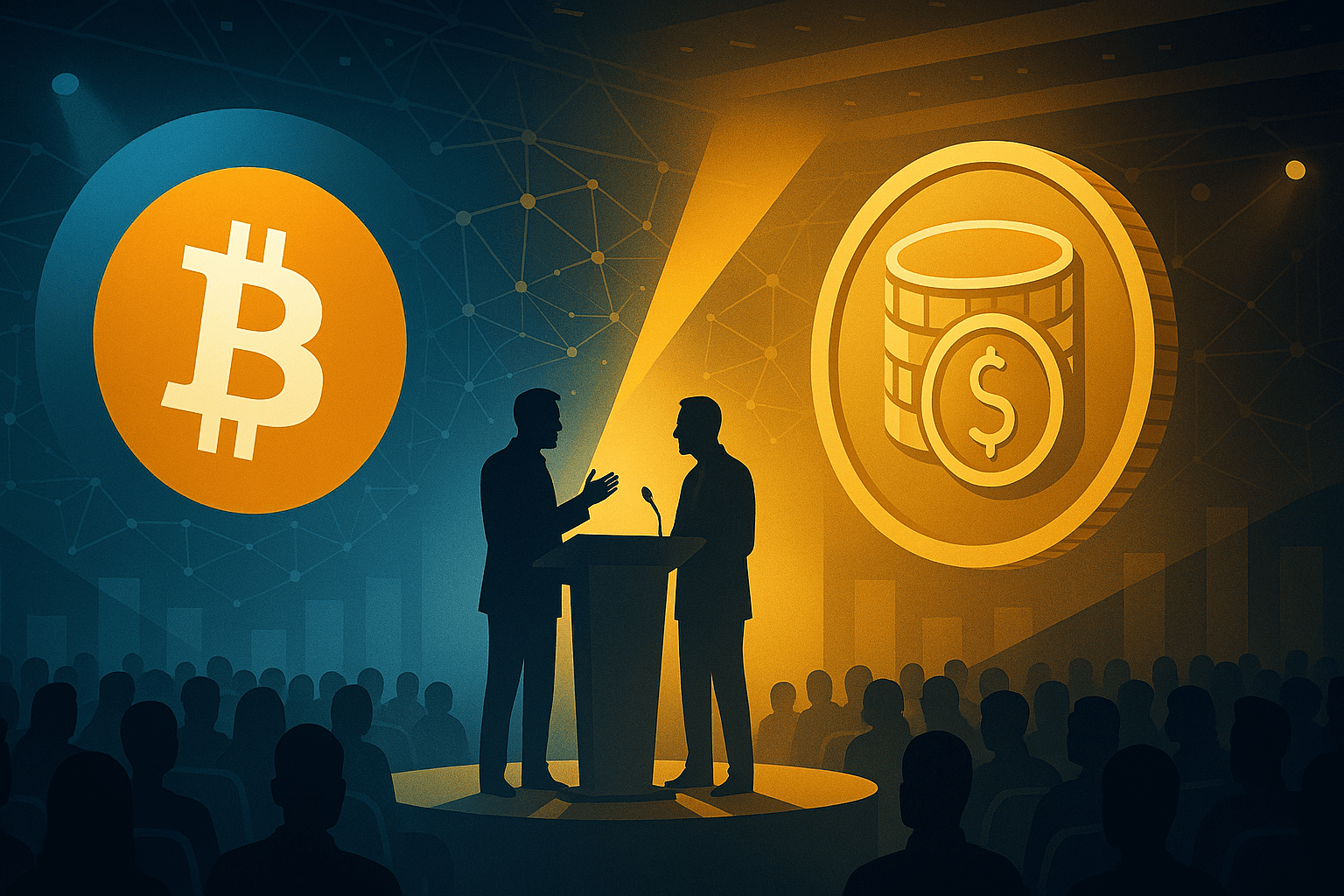 CZ and Peter Schiff Debate Digital Scarcity and Tokenized Physical Value at Binance Blockchain Week 2025