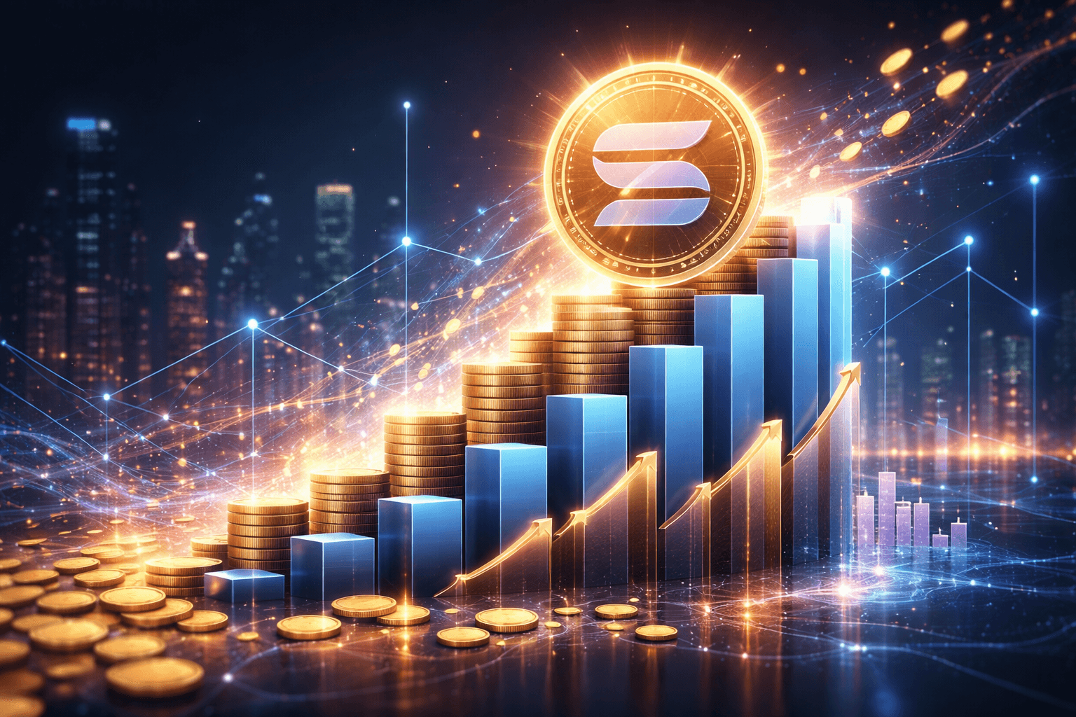 Solana Staking ETFs Near $1 Billion as Institutions Adopt Blockchain