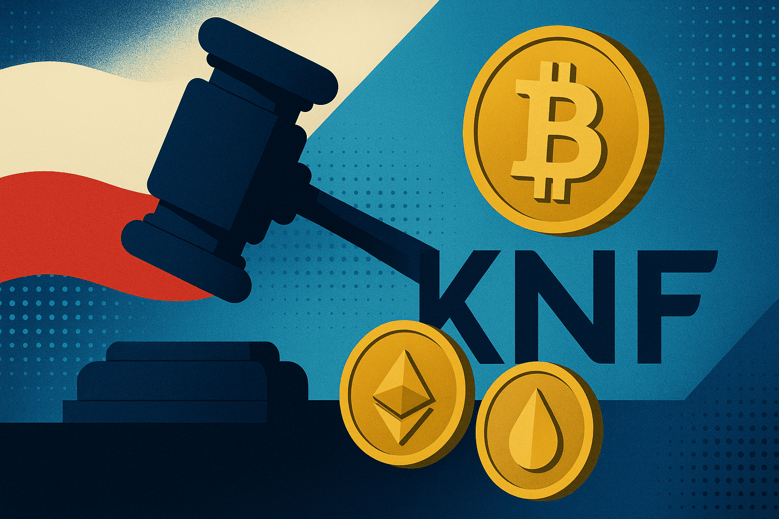 ポーランドが拒否権を行使された仮想通貨法案を再提出、KNFを主要規制当局として維持