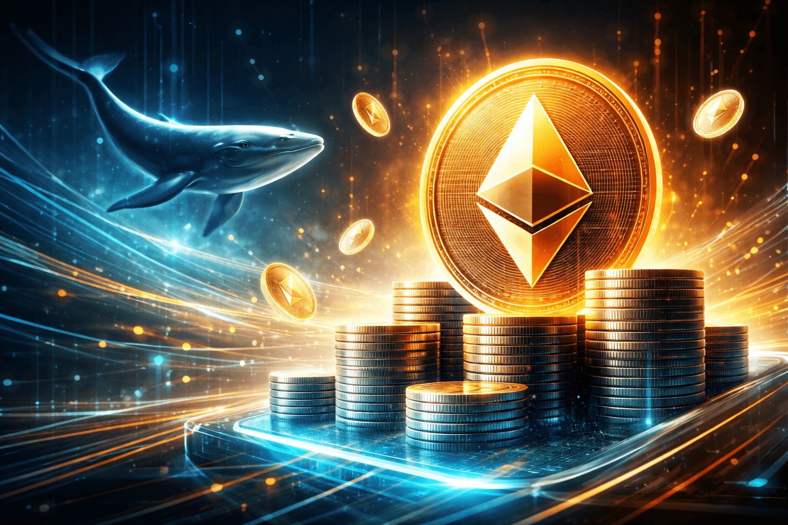 Whale Withdraws $9.6 Million in ETH, SKY, and AAVE from Kraken