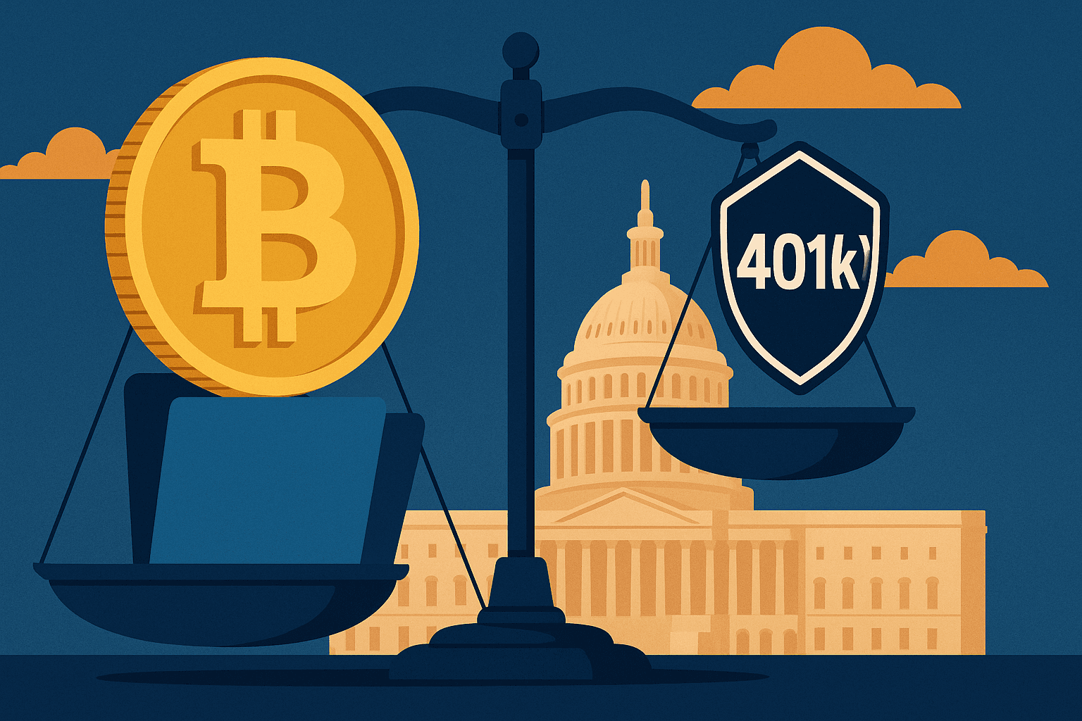 U.S. Congress Urges SEC Chair Atkins to Permit Bitcoin in 401(k) Plans