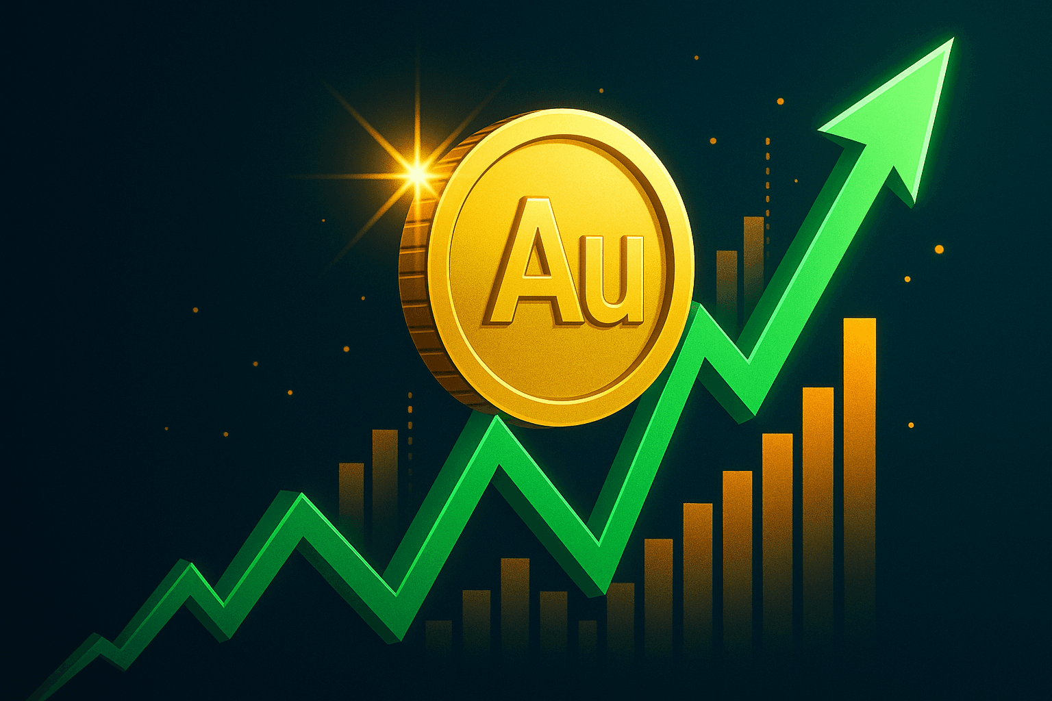 スポット金が4,350ドルを突破、日中の力強い上昇を記録