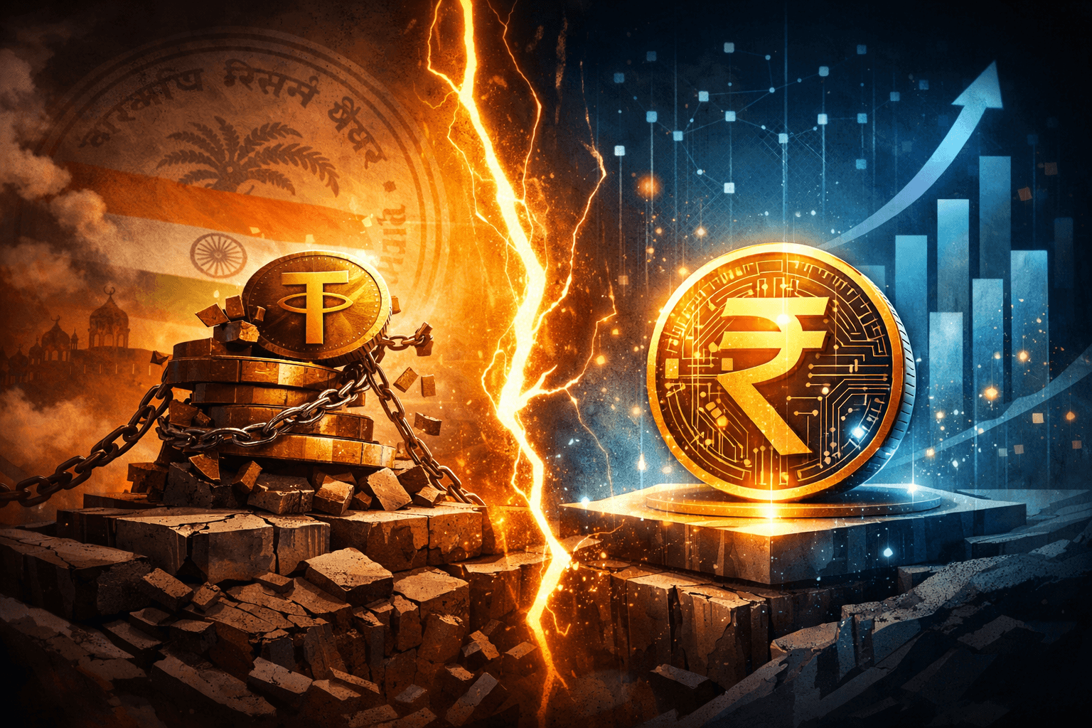 India Central Bank Warns Stablecoins Could Undermine Monetary Policy and Currency Control