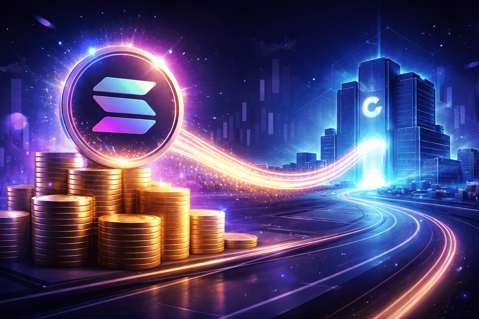 Nearly $130M in Solana Moved to Coinbase Institutional