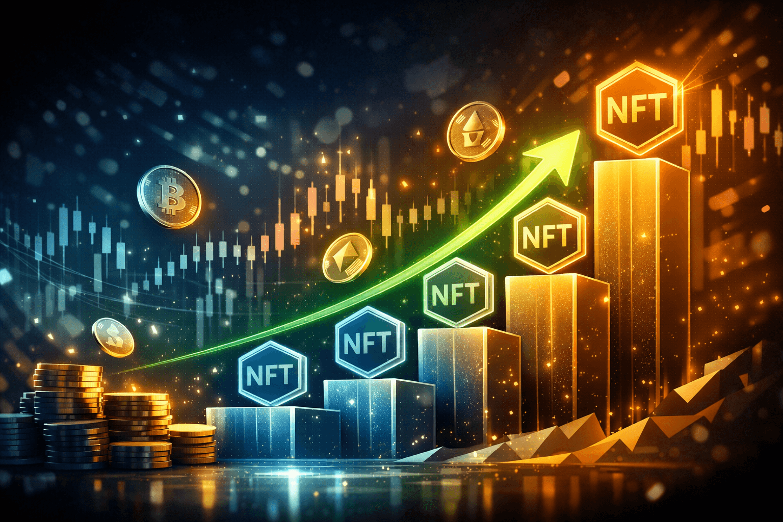 NFT Sales Volume Jumps 37.41% to $88.29 Million Amid Rising Market Participation