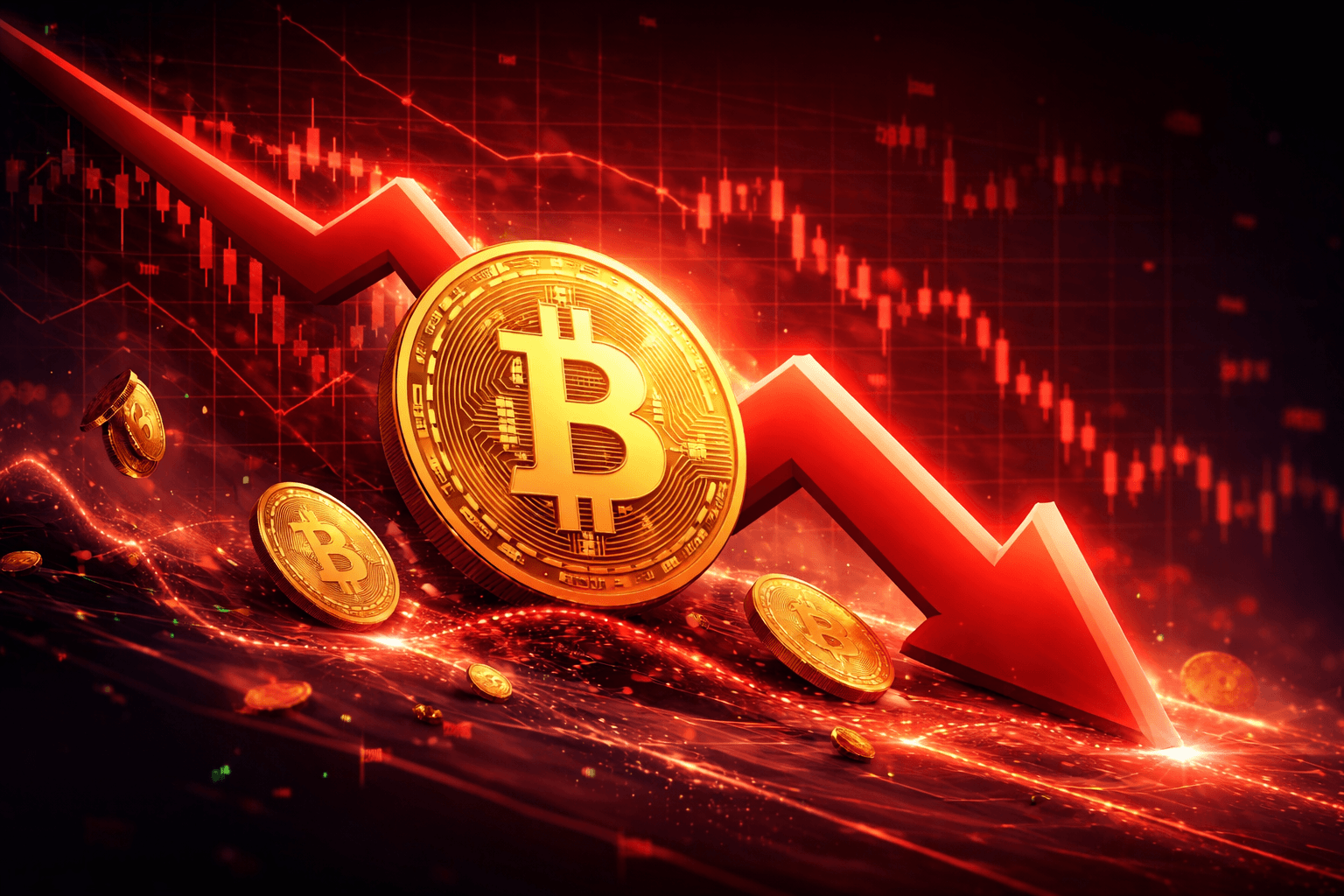 Bitcoin and Major Cryptocurrencies See Decline Amid Risk Aversion