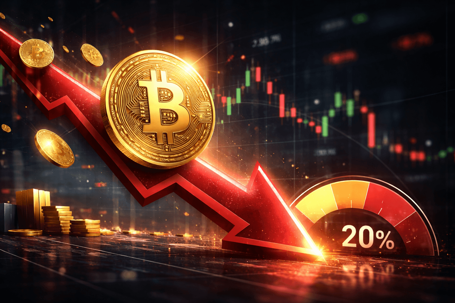 Bitcoin Year-End $100K Odds Fall Below 20% on Polymarket