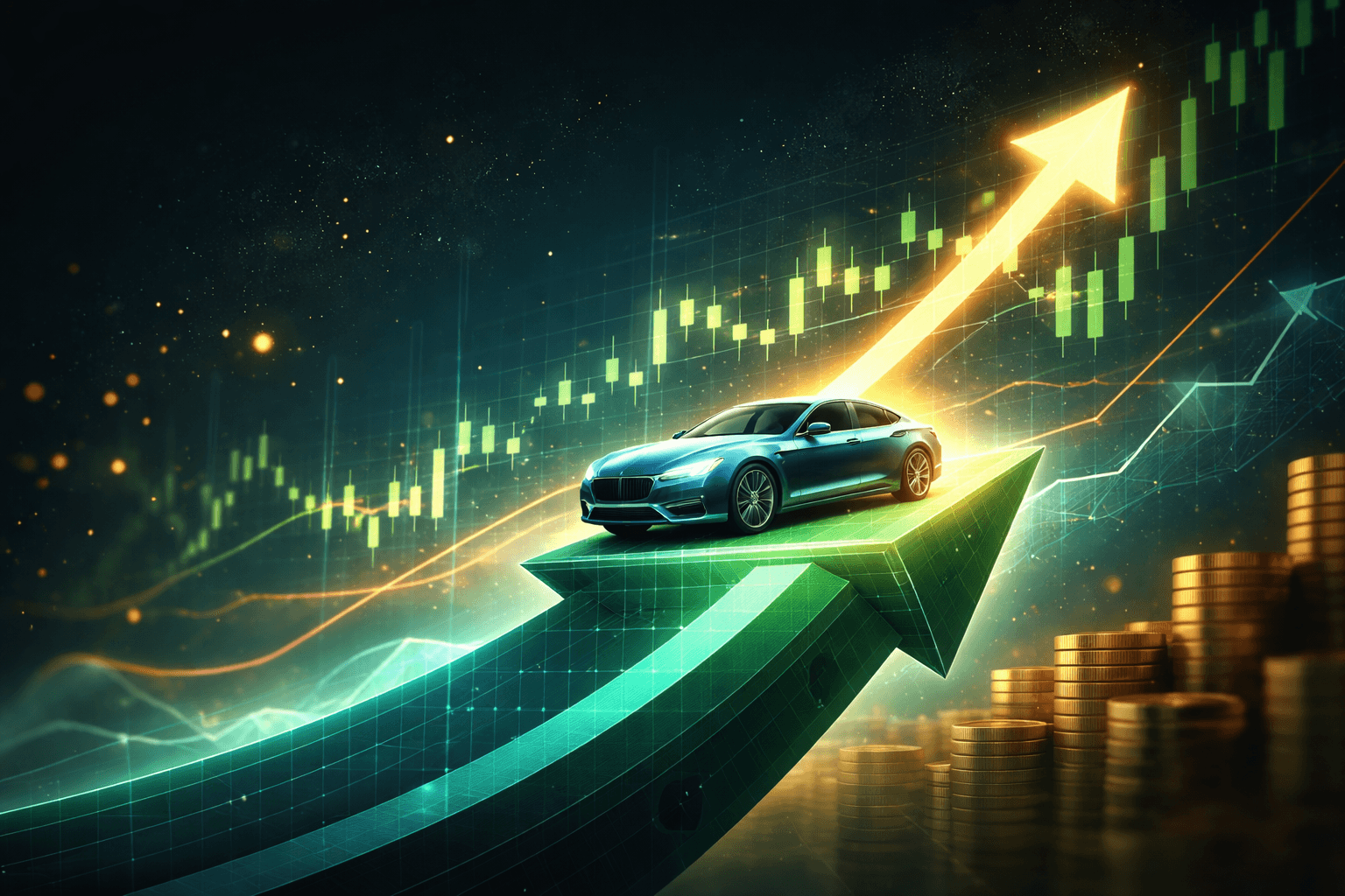 Tesla Shares Climb 4.1%, Nearing One-Year High