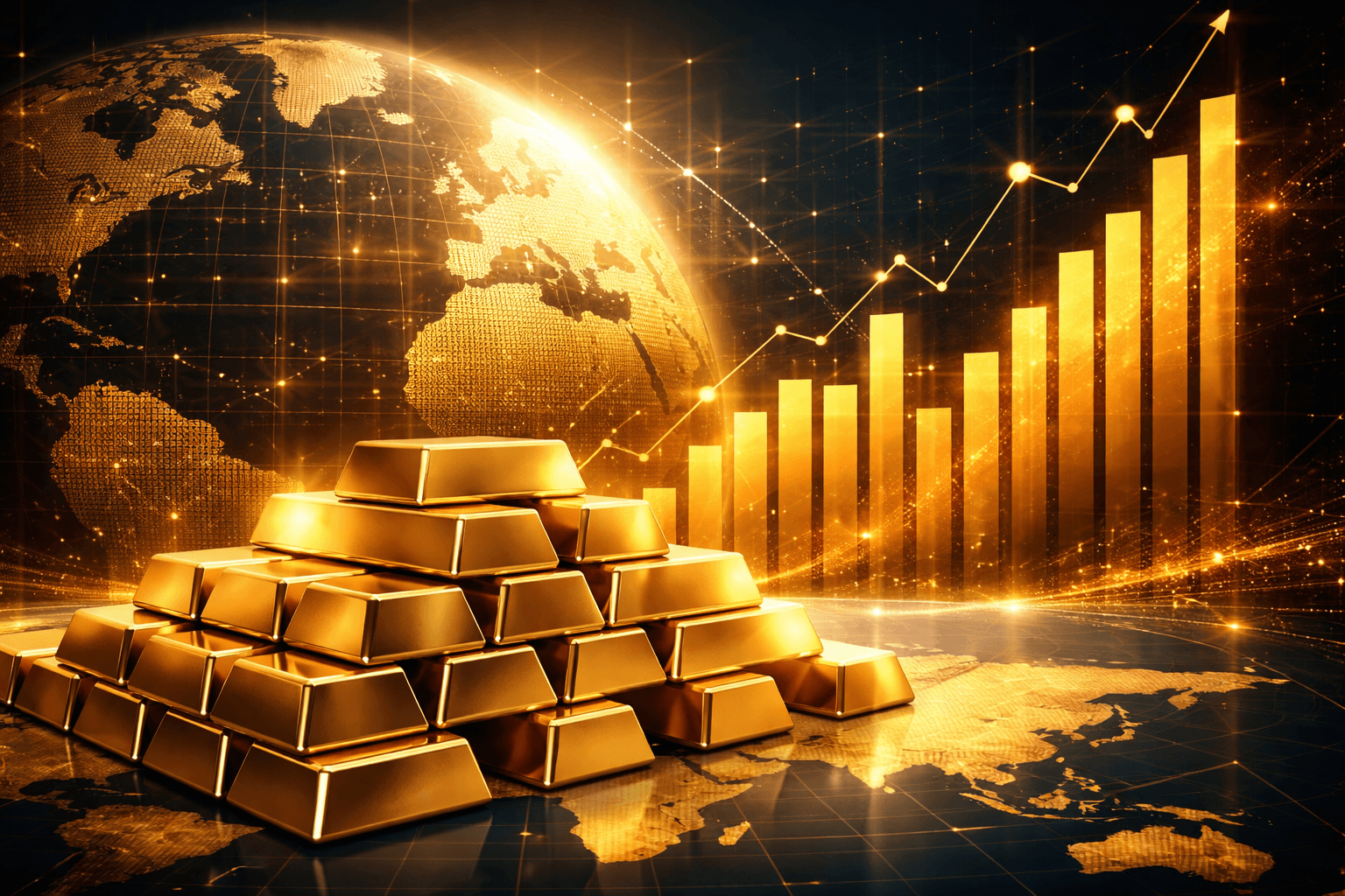 Global Central Bank Gold Reserves Reach Highest Level Since 1950s