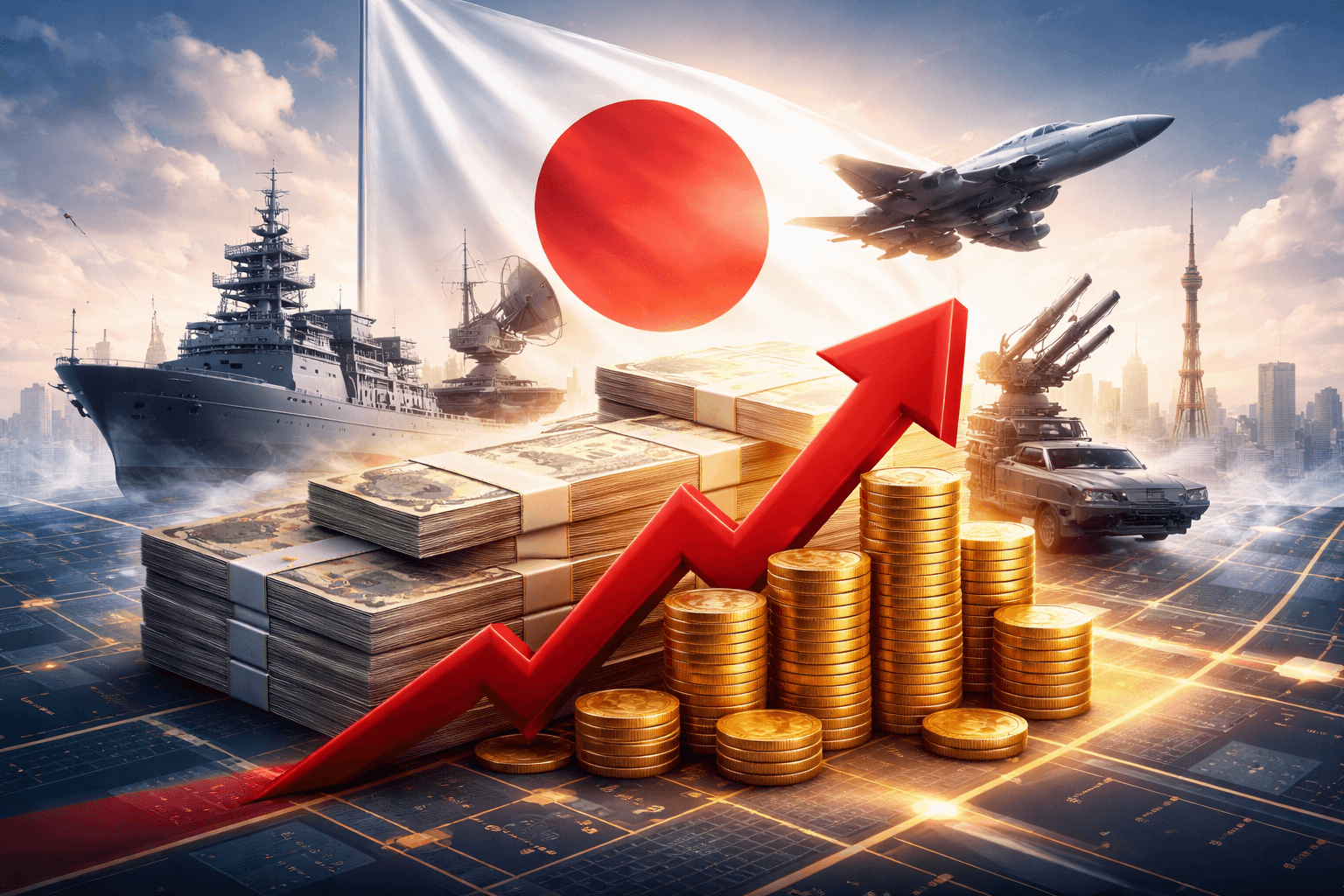 Japan Plans Record ¥9 Trillion Defense Budget for Next Fiscal Year