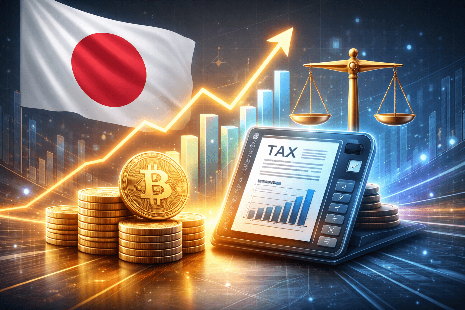 Japan Plans Separate Cryptocurrency Taxation Starting January 2028