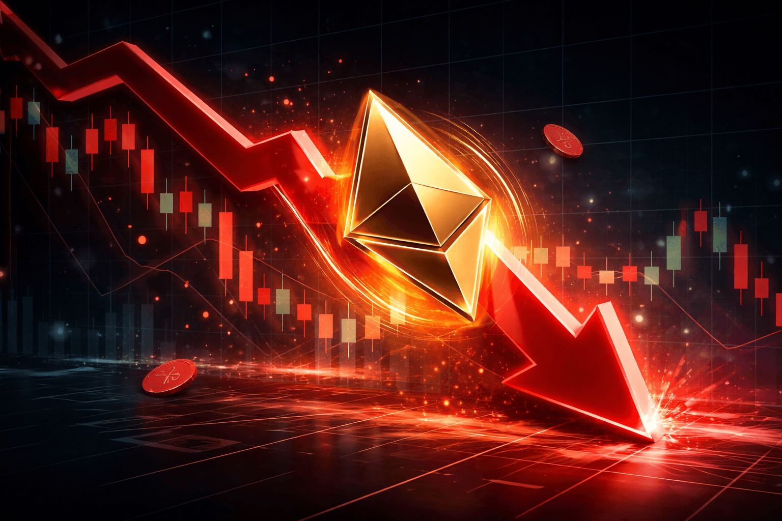 Ethereum Falls Below $3,100, Trading at $3,098.03 With 0.20% Daily Decline