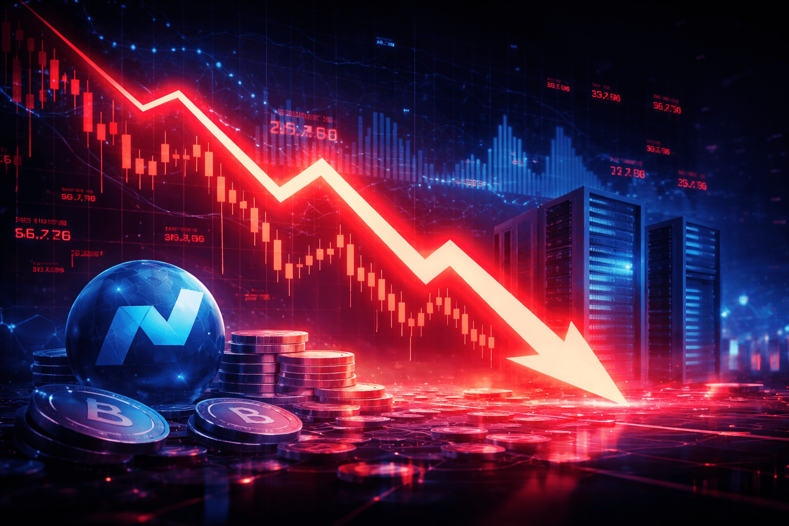 Nasdaq Falls 1% Following Tech Sell-Off After Blue Owl Exits Oracle Project