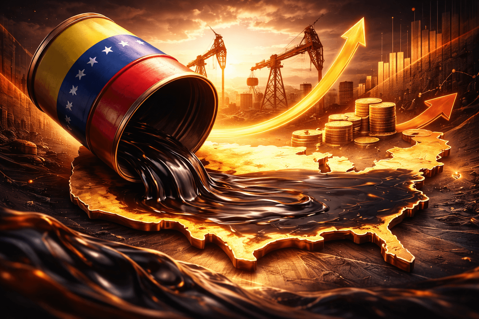 President Trump Says Venezuela Took U.S. Oil, Calls for Return