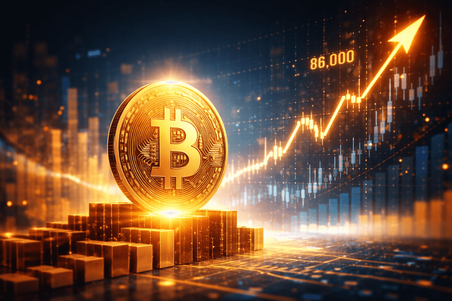 Bitcoin Trades at $86,000 in Latest Market Update