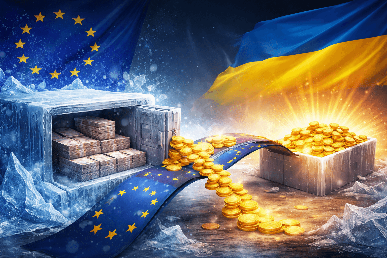 EU Considers Using Frozen Russian Assets for Ukraine Loans