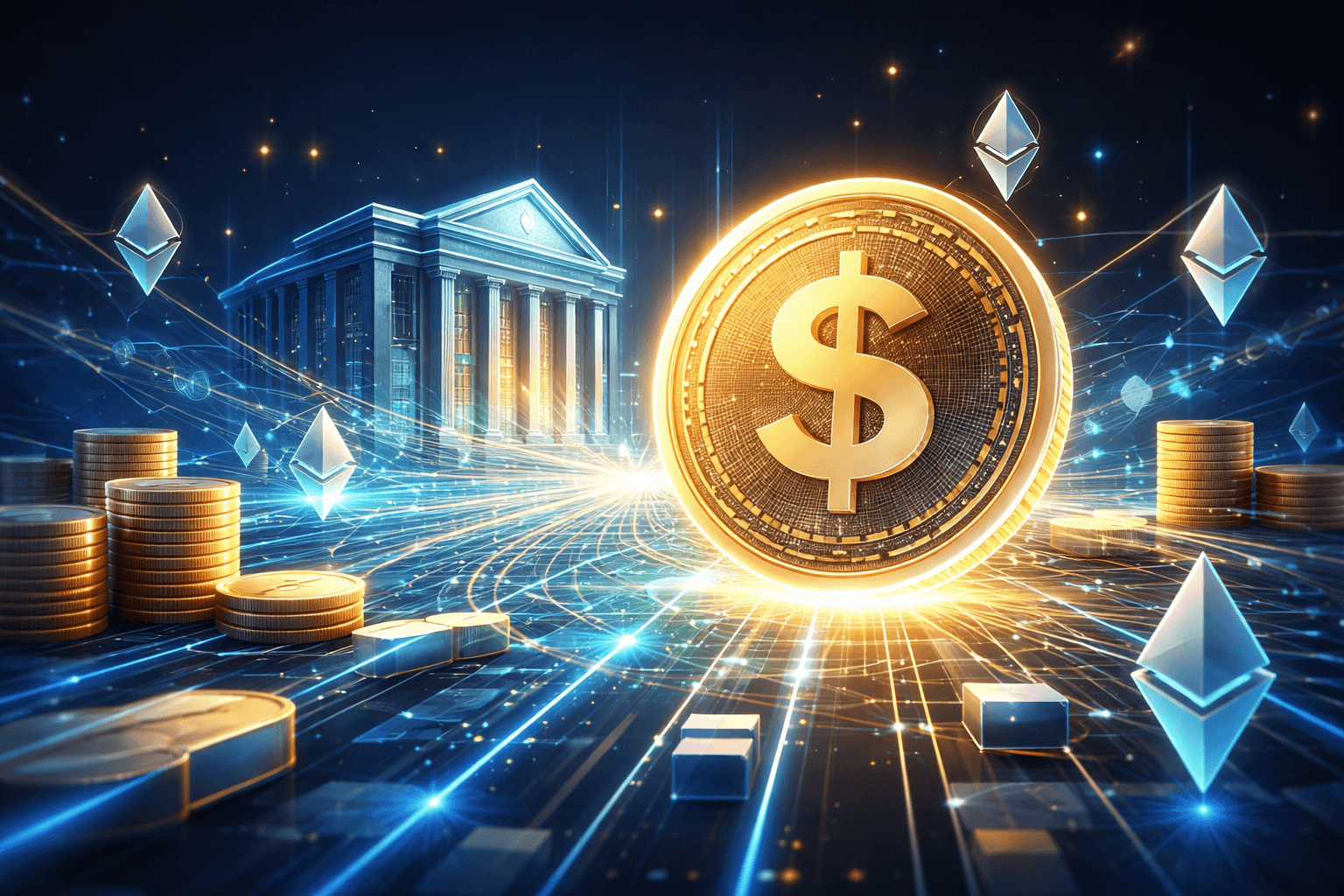 SoFi Bank Launches First USD-Pegged Stablecoin on Public Blockchain