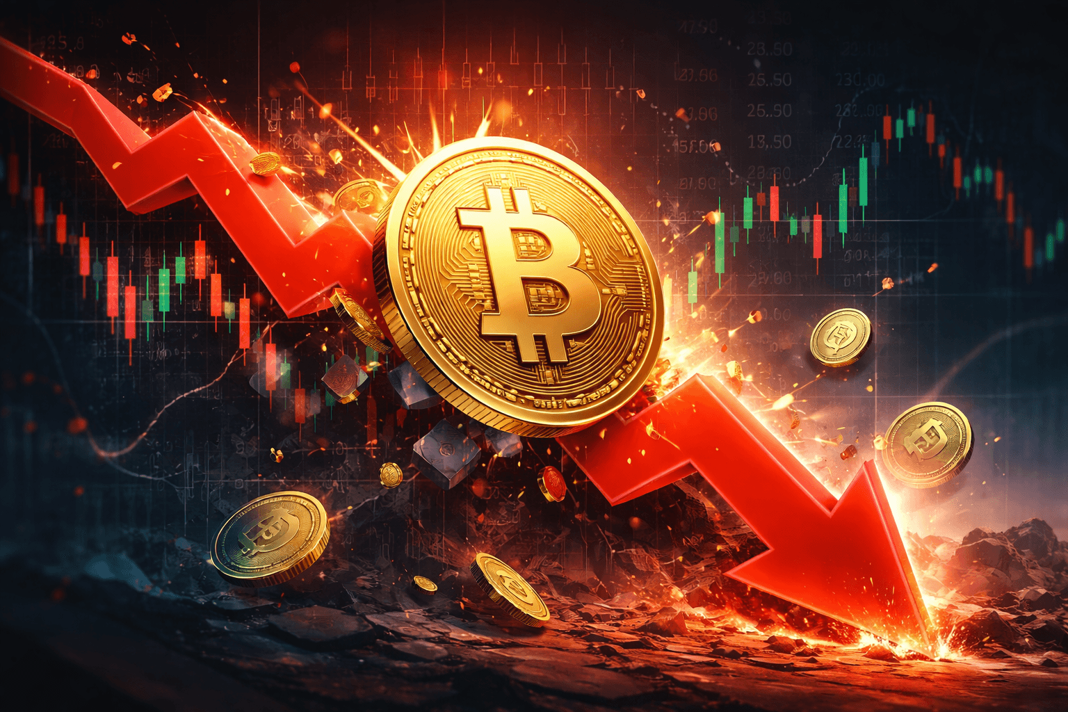 Bitcoin Slips Below $85K as $550M in Crypto Derivatives Liquidations Hit Market