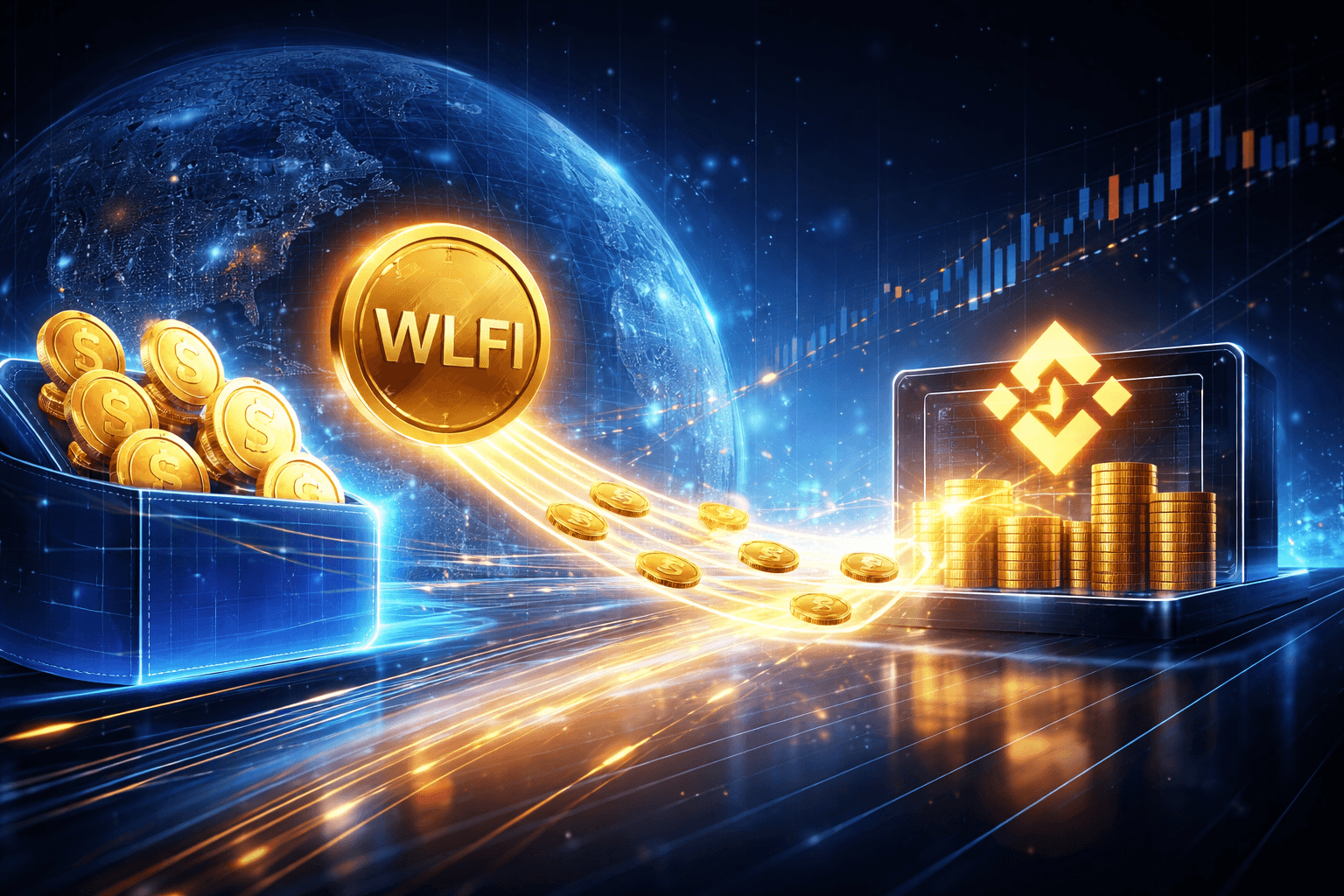 World Liberty Fi Sends $4.14 Million in WLFI Tokens to Binance