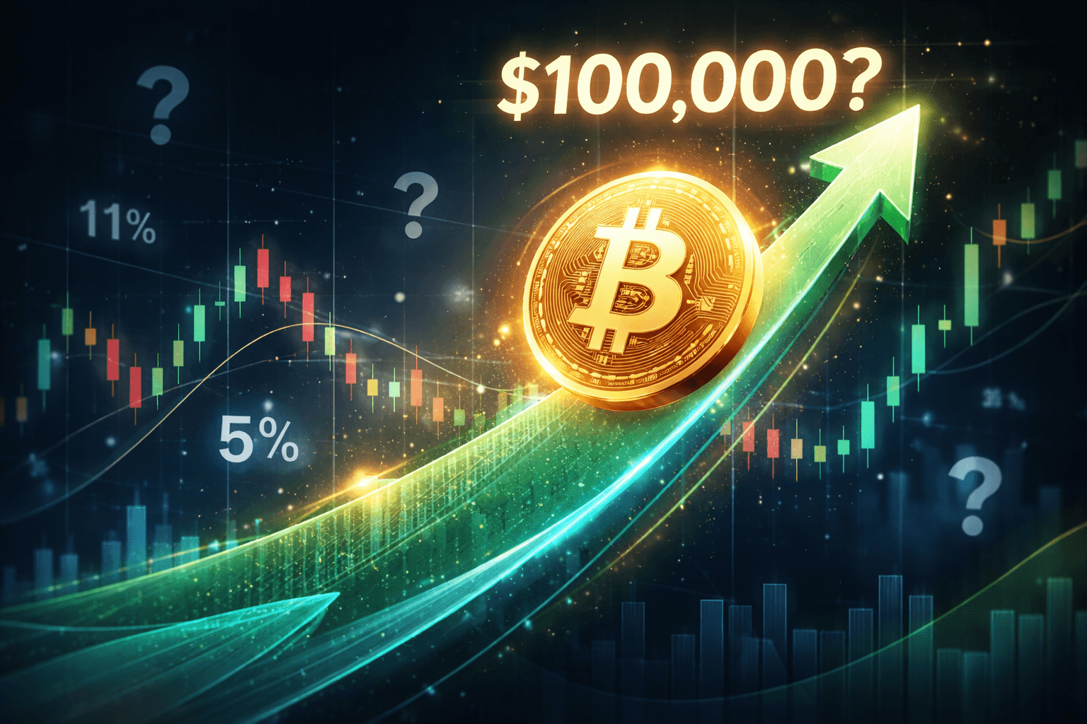 Polymarket Users Put 11% Odds on Bitcoin Reaching $100,000 This Year