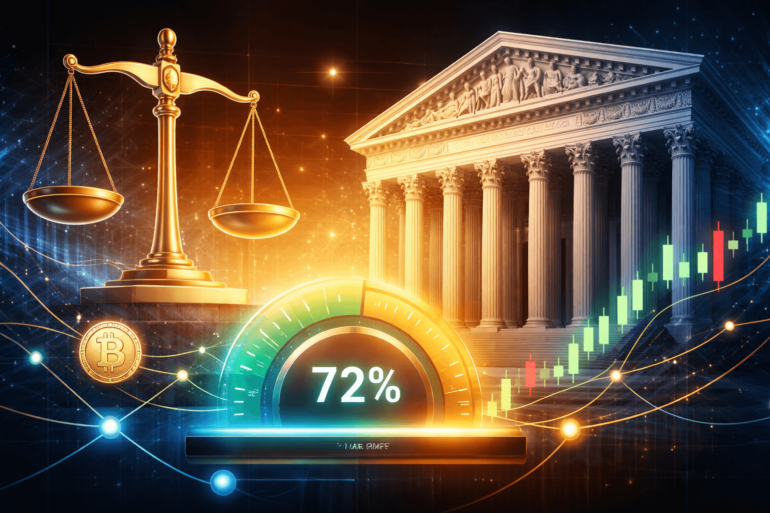 Polymarket Predicts 72% Chance Supreme Court Will Rule Trump Tariffs Illegal