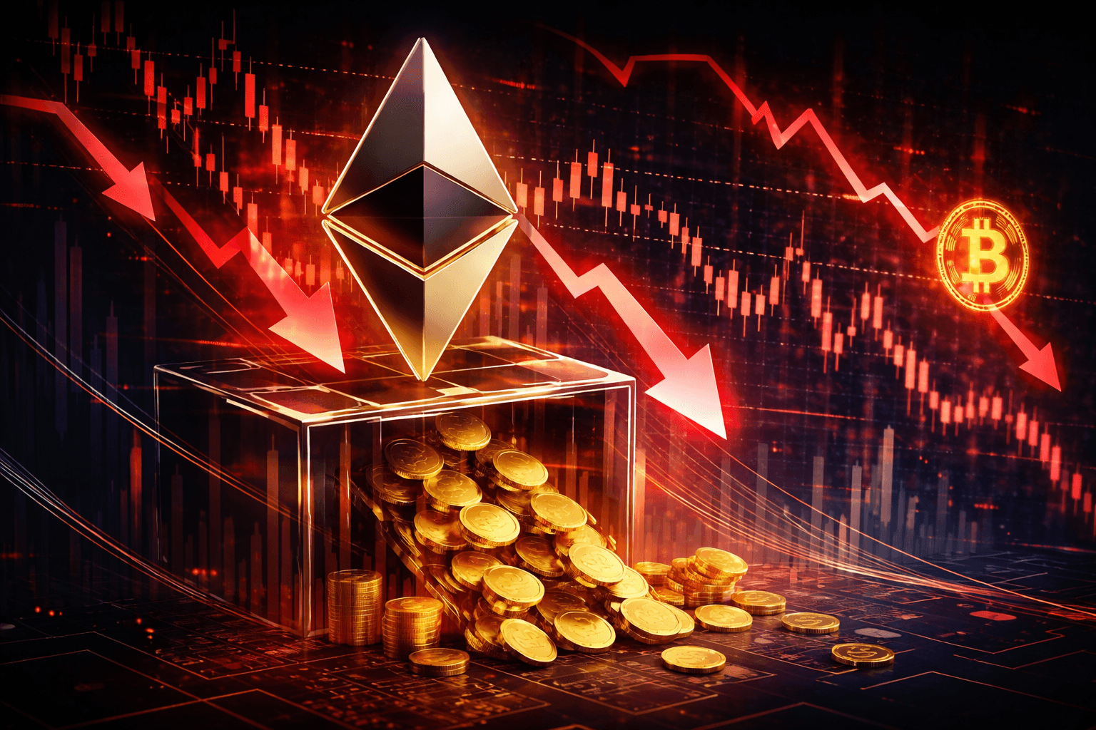 Ether ETF Outflows Extend to Sixth Consecutive Day Amid Bitcoin Decline