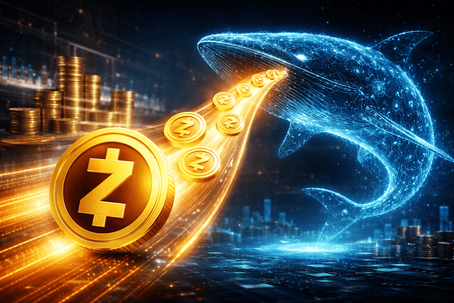 Whale Activity: Significant Withdrawals of Zcash, Chainlink, Ethereum, and Bitcoin from Binance