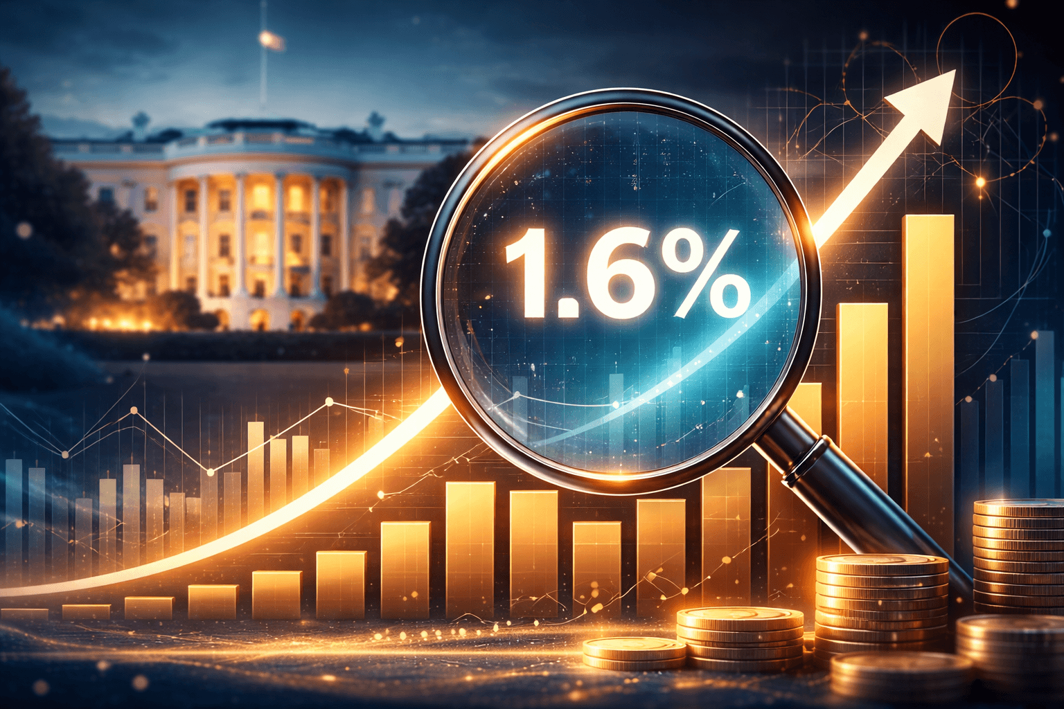 White House NEC Director Reports Core Inflation Three-Month Average at 1.6%