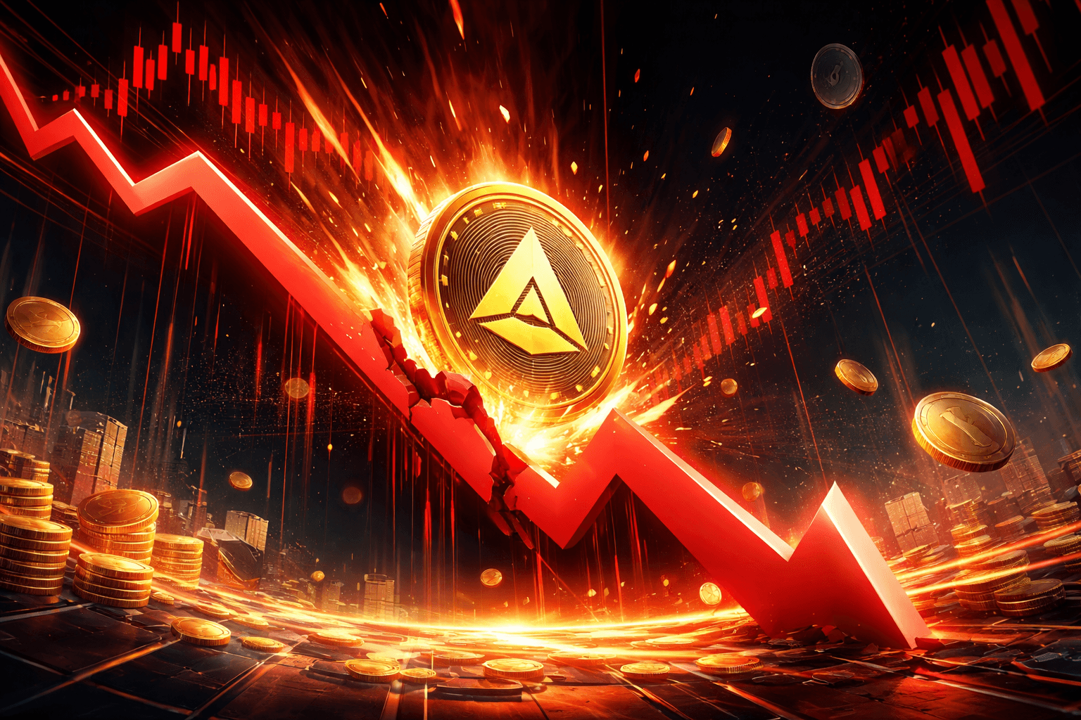 BitLight Plunges 69% Amid $7.64 Million in Contract Liquidations