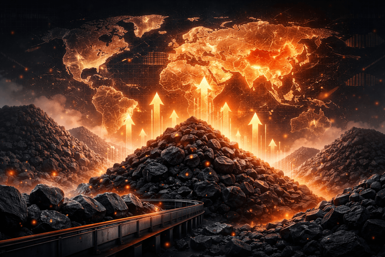 Global Coal Demand Hits Record 8.85 Billion Metric Tonnes