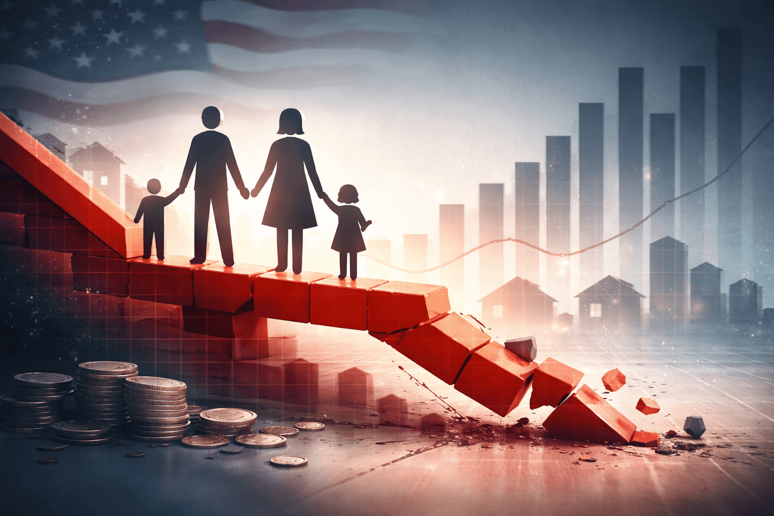 US Families With Children Under 18 Fall to Lowest Since 1993