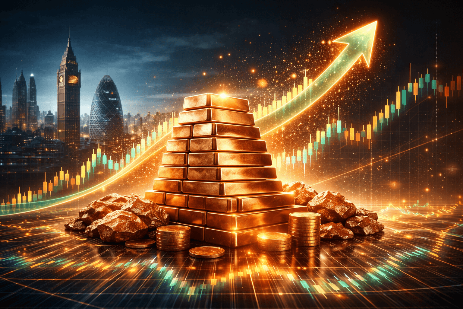 London Copper Hits Record High Above $12,000 per Ton