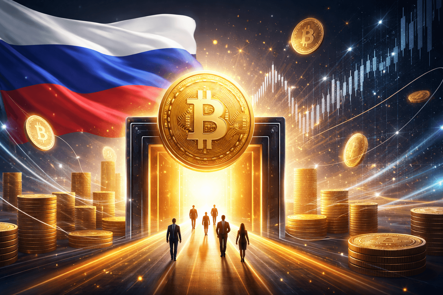 ロシアが個人投資家向けの仮想通貨アクセス規制を緩和へ