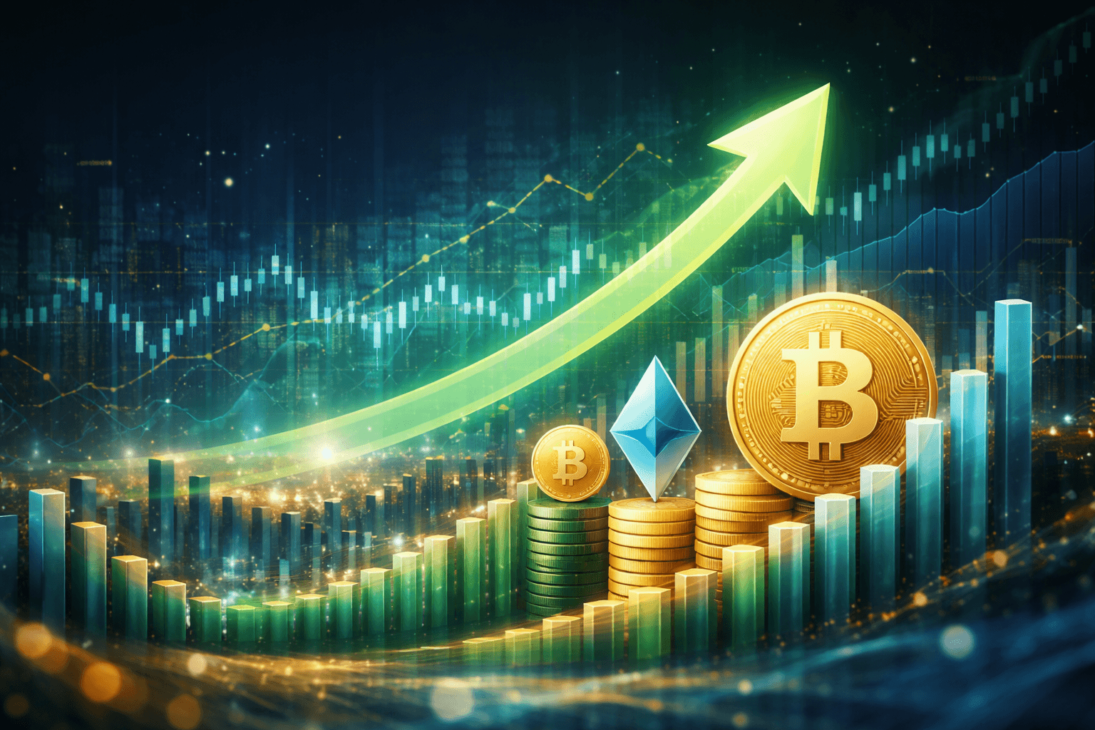 US Stocks Close Higher with Blockchain-Linked Stocks Rallying