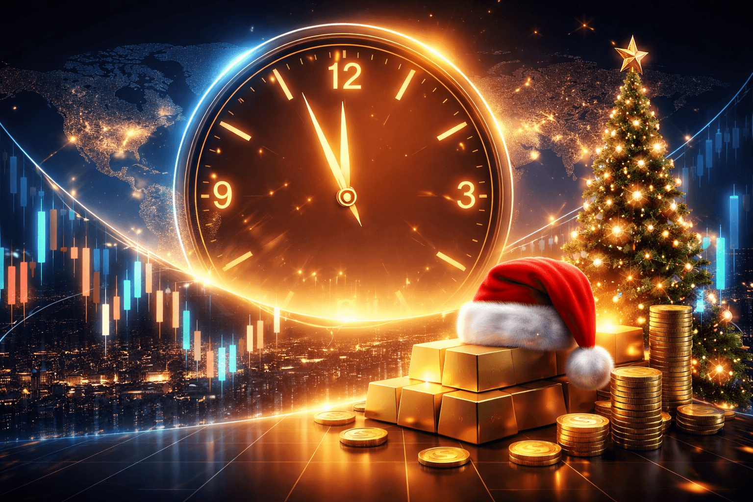 世界の市場、大晦日の取引時間を短縮、複数の取引所が早期閉場