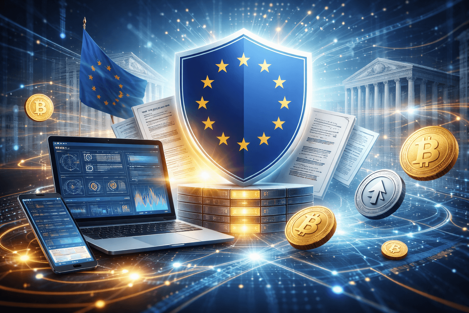 EU Enforces DAC8 Directive Requiring Crypto Platforms to Report User Data