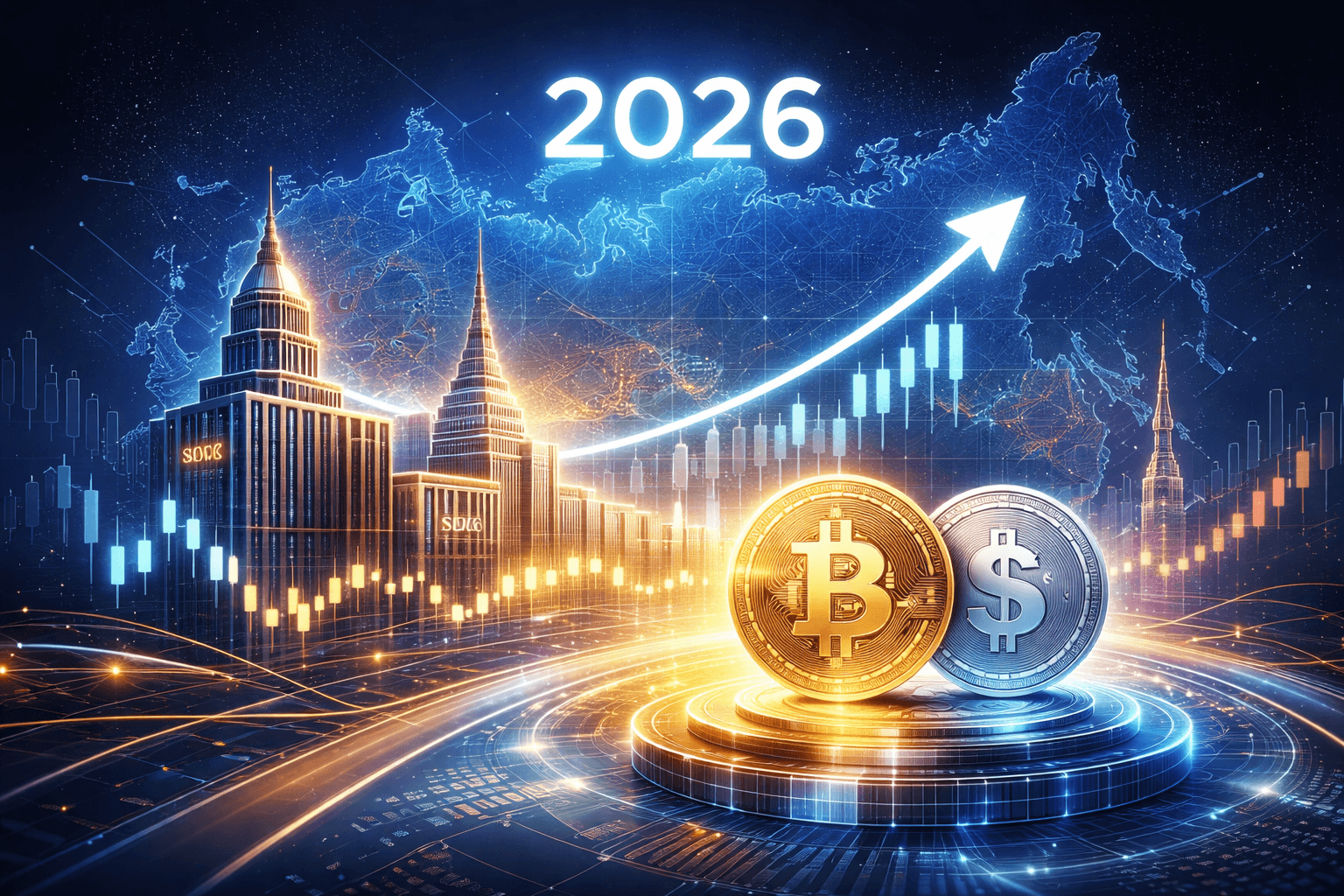 Russia’s MOEX and SPB Exchanges to Launch Crypto Trading in 2026