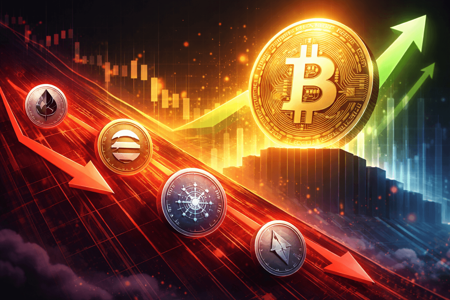 Altcoin Season Index Falls to 15 as Bitcoin Dominance Accelerates