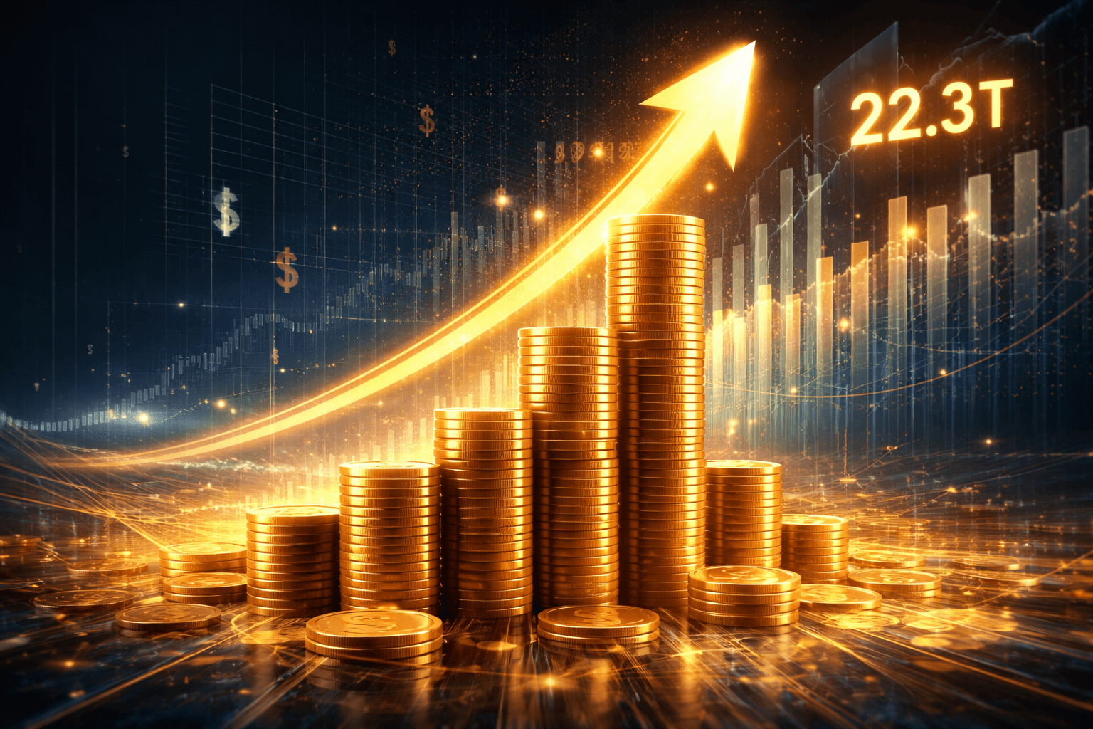 US M2 Money Supply Hits Record $22.3 Trillion in November 2025