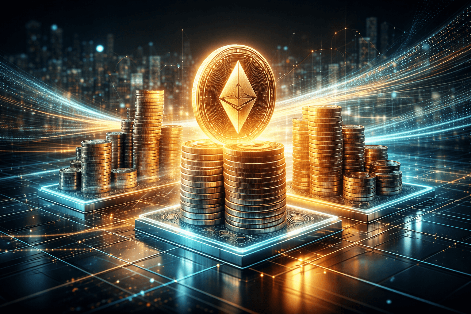 BitMine Staked 1.032 Million ETH, Reaching $3.215 Billion in Total Ethereum Holdings