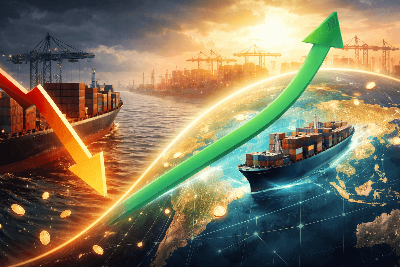 US Inbound Container Volumes Fall 8% as Global Trade Grows